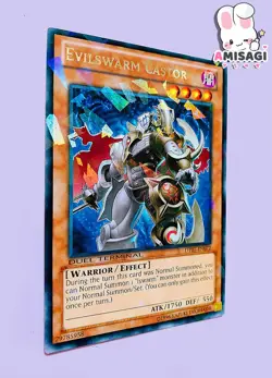 Yu-Gi-Oh! - Karte Evilswarm Castor DT07-EN072 Trading Card TCG Englisch - Image 2