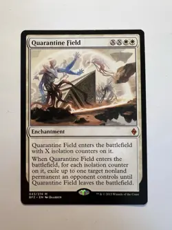 Quarantine Field - MTG Battle for Zendikar - NM - Image 1
