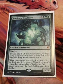 MTG Famished Worldsire - 182 / English / Near Mint - Image 2