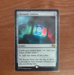 MTG - Chromatic Lantern. Foundations - Jumpstart 2025. Rare Colourless Artifact. - Image 1