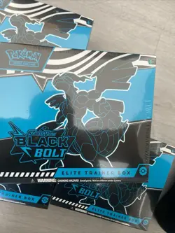 Pokemon TCG : Black Bolt Elite Trainer Box ETB - Stock in Hand - Image 2
