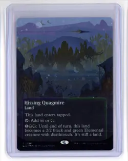 MtG EoS Hissing Quagmire #154 Stellar Sights Poster GALAXY FOIL - Image 1