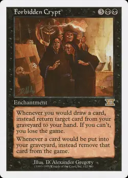 MTG - Forbidden Crypt - Classic Sixth Edition - X1 - (NM) - - Image 1