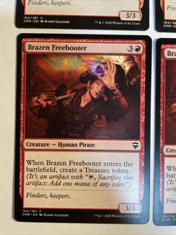 4x Mtg Commander Legends Brazen Freebooter NM/M Magic The Gathering - Image 2