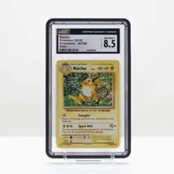 Pokemon Raichu Holo #36/108 Evolutions 2016 - CGC 8.5 - Image 1