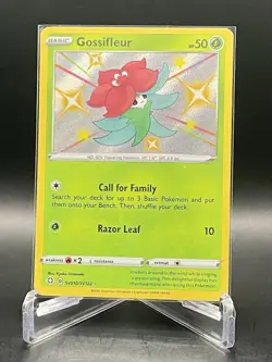 Gossifleur SV010/SV122 SWSH Shining Fates Shiny Vault Rare Pokemon TCG NM/M - Image 1