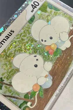 Tandemaus 167/193 *NICE SWIRL* Paldea Evolved Cosmos Holo Rare Pokemon TCG NM/M - Image 4