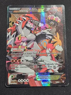 Team Magma's Groudon EX 15/34 XY Double Crisis Pokemon DMG (Listing #2) (Pics) - Image 1