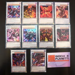 LOTTO 5 CARTE ARCIDEMON DRAGO ROSSO in italiano YUGIOH rarita MISTE yu-gi-oh! - Image 1