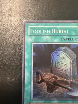 Yugioh! Foolish Burial TU02-EN004 Super Rare Promo NM - Image 2