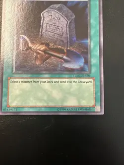 Yugioh! Foolish Burial TU02-EN004 Super Rare Promo NM - Image 5
