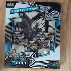 Pokemon TCG: Scarlet & Violet - Black Bolt Binder Collection - Brand New - Image 1