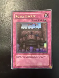 yugioh Royal Decree TP4-001 Ultra Rare Near Mint B - Image 1