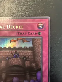 yugioh Royal Decree TP4-001 Ultra Rare Near Mint B - Image 3