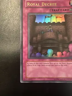 yugioh Royal Decree TP4-001 Ultra Rare Near Mint B - Image 4