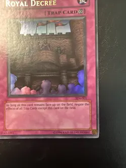 yugioh Royal Decree TP4-001 Ultra Rare Near Mint B - Image 5