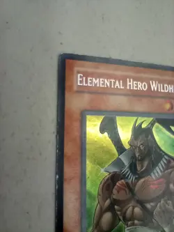 Yugioh Elemental Hero Wildheart Limited Edition GSE-EN001 Secret Rare LP - Image 5
