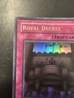 yugioh Royal Decree TP4-001 Ultra Rare Near Mint A - Image 2