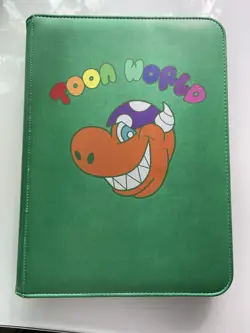 Yugioh Toon World Gem Green 20 Page Binder - Image 1