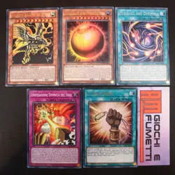 LOTTO 5 CARTE DRAGO ALATO DI RA in italiano YUGIOH rarita MISTE yu-gi-oh! AFFARE - Image 1
