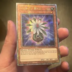 Yugioh Glow-Up Bulb RA03-EN245 Quarter Century Secret Rare 1st Edition NM - Image 1