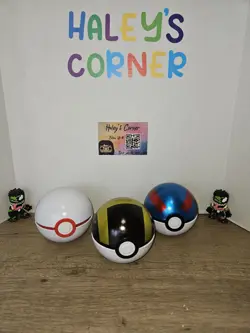 Pokemon Tins Premier Ultra Great Ball Cosplay With Pikemon Case Lot of 11 Empty - Image 1