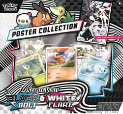 Pokemon TCG - Black Bolt and White Flare 10.5 Unova Poster Collection Box - Image 1