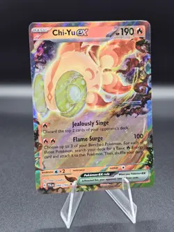 Pokemon TCG Chi-Yu ex 040/193 Sv02: Paldea Evolved Double Rare - Image 1