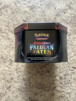 Pokemon TCG Paldean Fates Charizard Ex Tin New Factory Sealed - Image 3