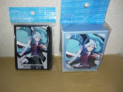Pokemon Card Game Steven Stone＆Metagross Case Sleeve Ver. Black Pokemon Center - Image 1