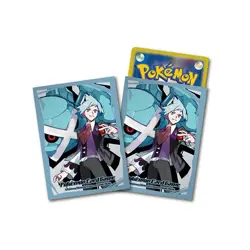 Pokemon Card Game Steven Stone＆Metagross Case Sleeve Ver. Black Pokemon Center - Image 3