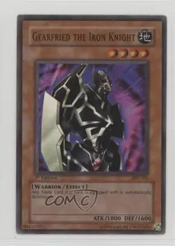 Gearfried the Iron Knight 1st Ed. YuGiOh Pharaoh's Servant #PSV-101 2002 16f0 - Image 1