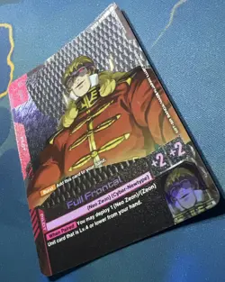Gundam Card Game Full Frontal Alt Art Foil St03-010 C+ Zeons Rush Pack Fresh Eng - Image 2