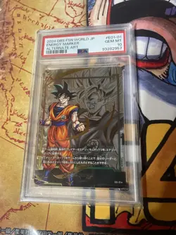[PSA10] mc09 Dragon Ball Card Energy Marker Goku Psa10 - Image 1