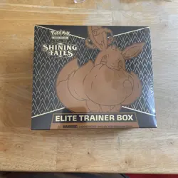 Pokemon Shining Fates Elite Trainer Sealed Box Trading Card Game - Image 1
