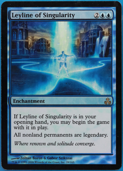 Leyline of Singularity FOIL Guildpact HEAVILY PLD Rare CARD (498750) ABUGames - Image 1