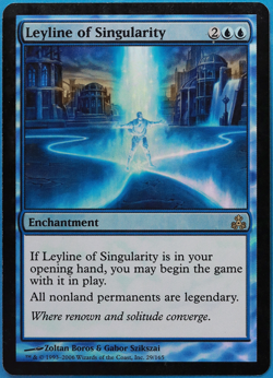 Leyline of Singularity FOIL Guildpact HEAVILY PLD Rare CARD (498752) ABUGames - Image 1