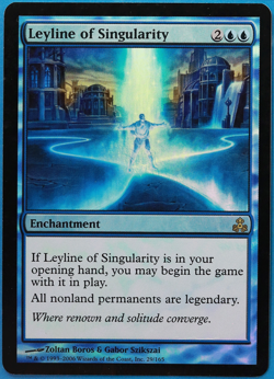 Leyline of Singularity FOIL Guildpact HEAVILY PLD Rare CARD (498751) ABUGames - Image 1