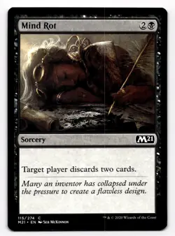 MTG Mind Rot 115/274 M21 2021 Core Set Common Magic the Gathering - Image 1