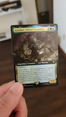 Kimahri, Valiant Guardian Extended FOIL MTG FIC Nm/M - Image 1