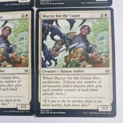 4x Martyr for the Cause 023/264 MTG War Of The Spark (WAR) Mint/NM Magic Regular - Image 5