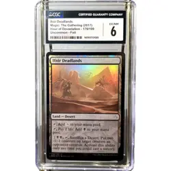 IFNIR DEADLANDS Uncommon Foil Hour of Devastation 179/199 2017 CGC 6 EX/NM MTG - Image 1
