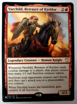 MTG Mystery Booster 2 - Varchild, Betrayer of Kjeldor - Rare - 028 VLP - Image 1