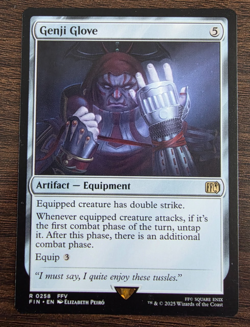 Genji Glove #258 - MTG: Final Fantasy NEW Magic The Gathering - Image 1
