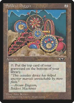 MTG - Soldevi Digger - Alliances - X1 - (LP) - - Image 1