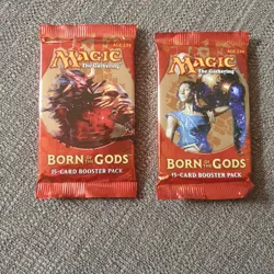 Magic: The Gathering (MTG) Born of the Gods Booster Pack x 2 - New & Sealed - Image 1