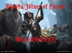 Winota, Joiner Of Forces MTG Custom EDH Deck / Human Tribal/ - Image 1