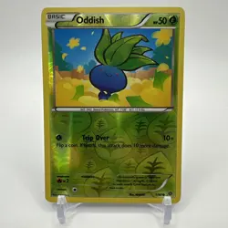 Oddish 1/98 Pokemon XY 2015 Ancient Origins Unlimited Reverse Holo NM - Image 1