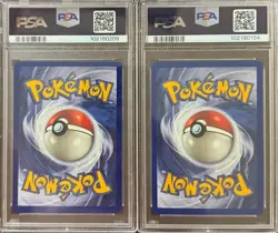 PSA 9 SHELLDER 54 CLOYSTER 32 FOSSIL 1ST EDITION MINT POKEMON - Image 2