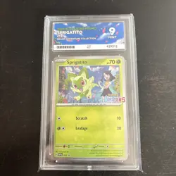 2024 Pokemon Sprigatito SVP 191 - Scarlet & Violet Black Star Promo ACE 9 - Image 2